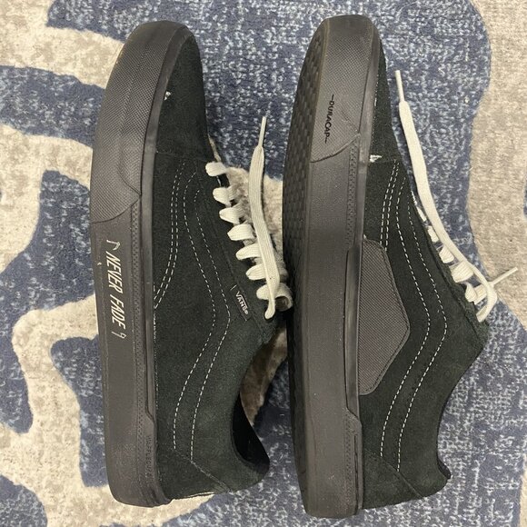 Vans Cult Never Fade Wafflecup BMX PopCush Size 10.5 Black - Picture 4 of 11